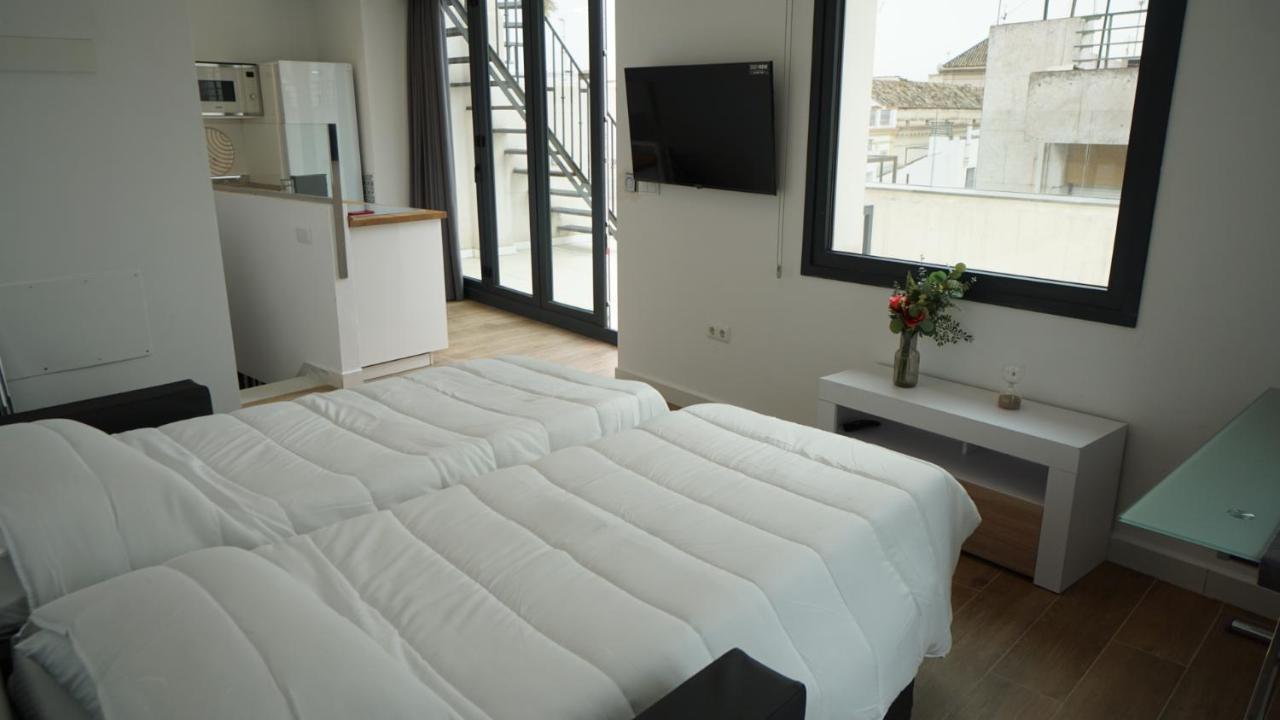 Apartament Private Pool With Panoramic Views Sewilla Zewnętrze zdjęcie
